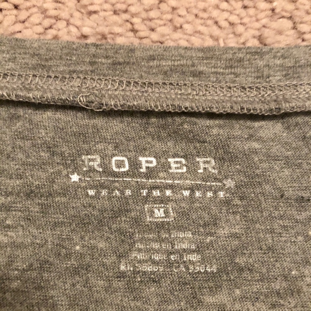 🌹 Roper Long Sleeved T-shirt Size M 🌹 - Picture 7 of 7